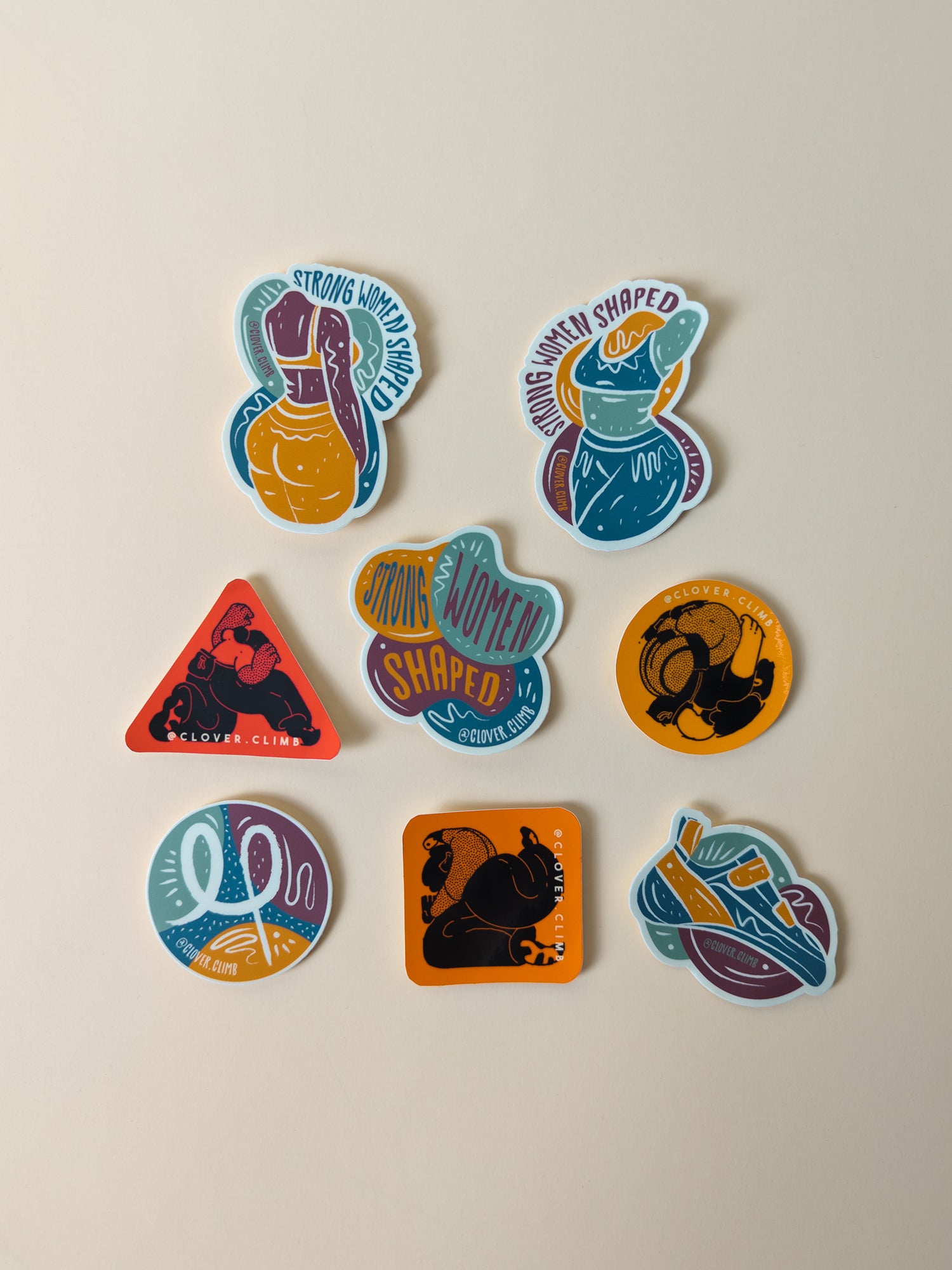Clover Sticker Set