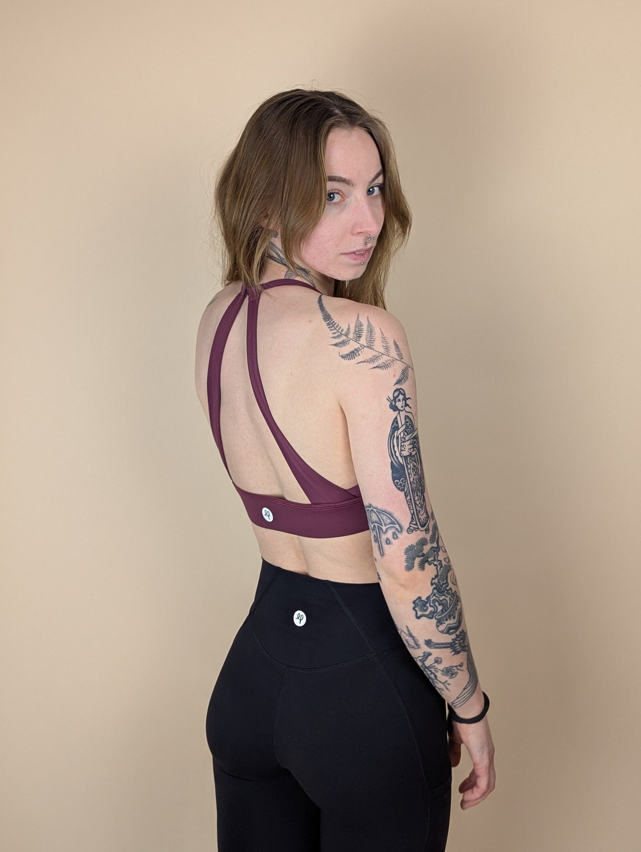 Halter Neck Sports Bra