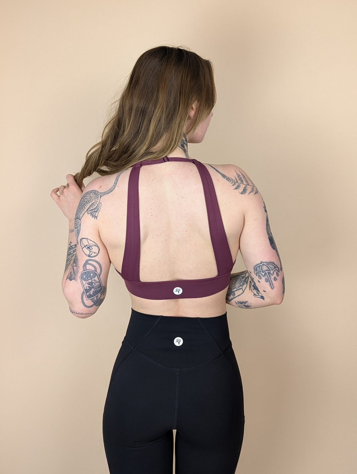 Halter Neck Sports Bra