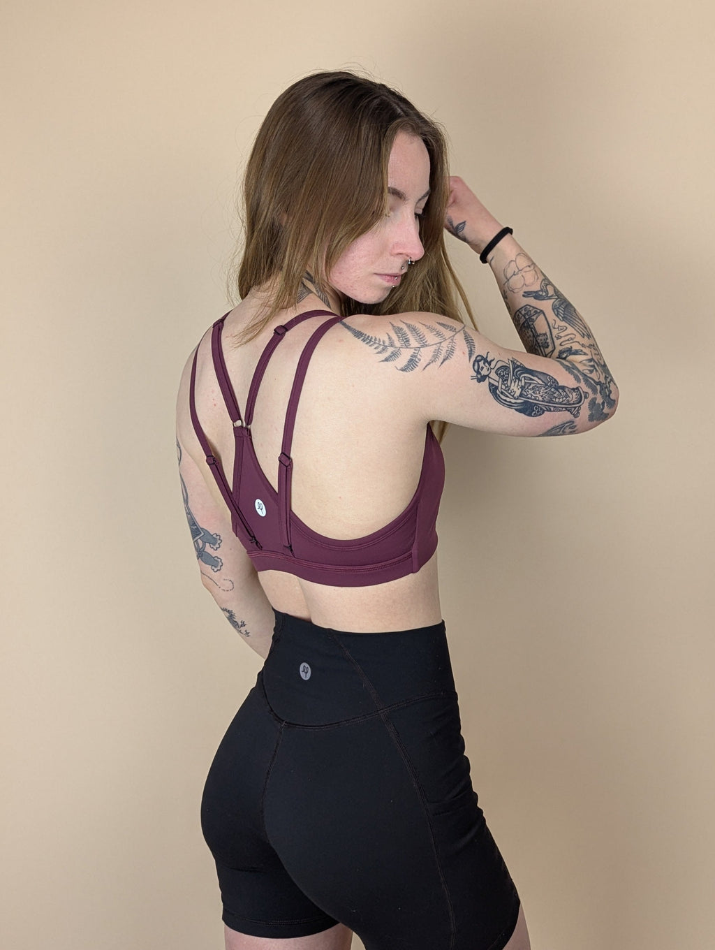 High Neck Sports Bra