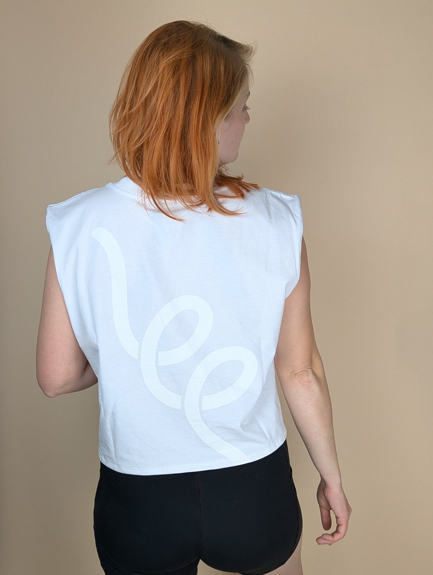 Clove Hitch Handmade Crop Vest - White