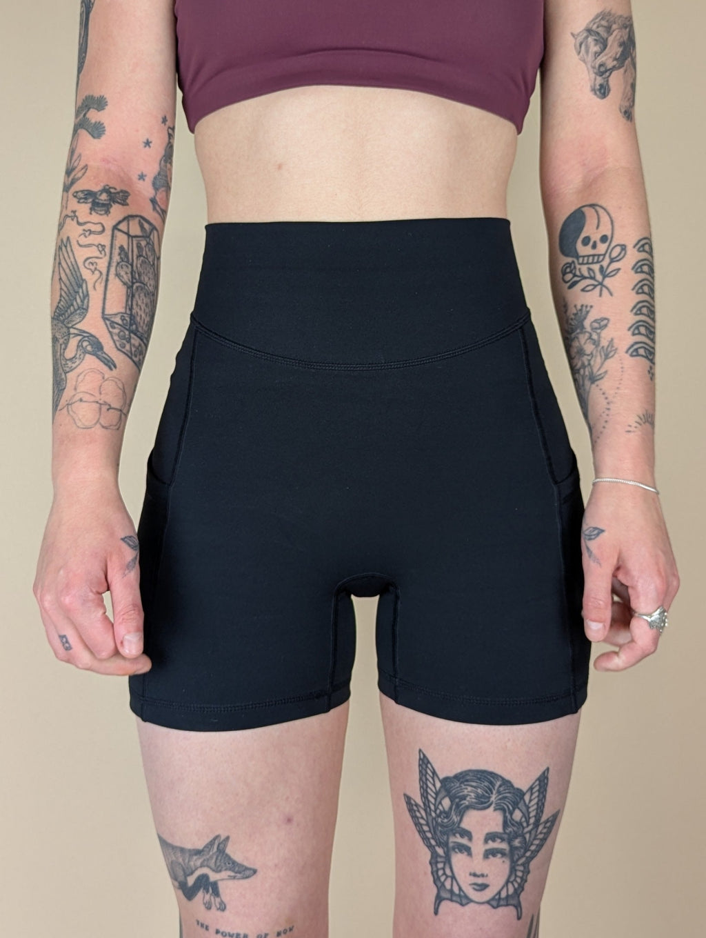 High Waist Legging Shorts