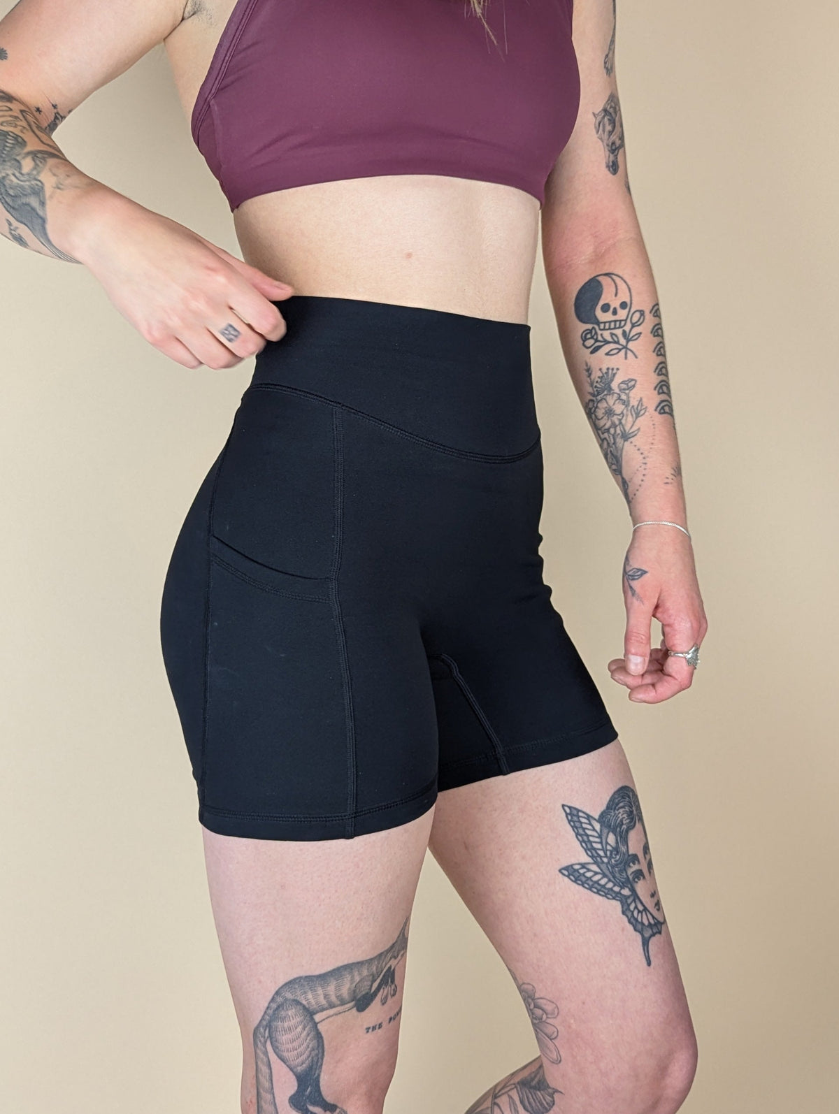 High Waist Legging Shorts
