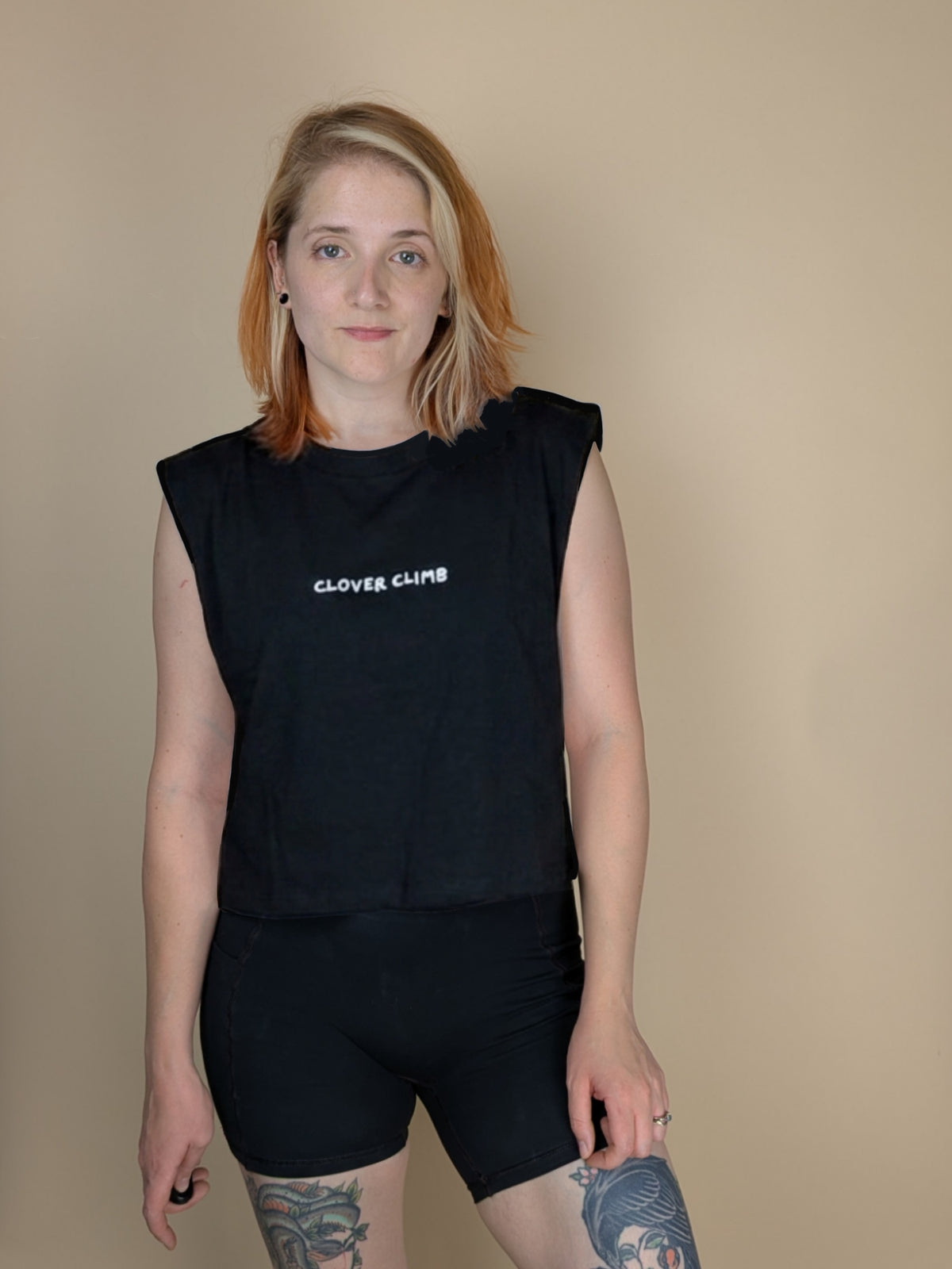 Clove Hitch Handmade Crop Vest - Black